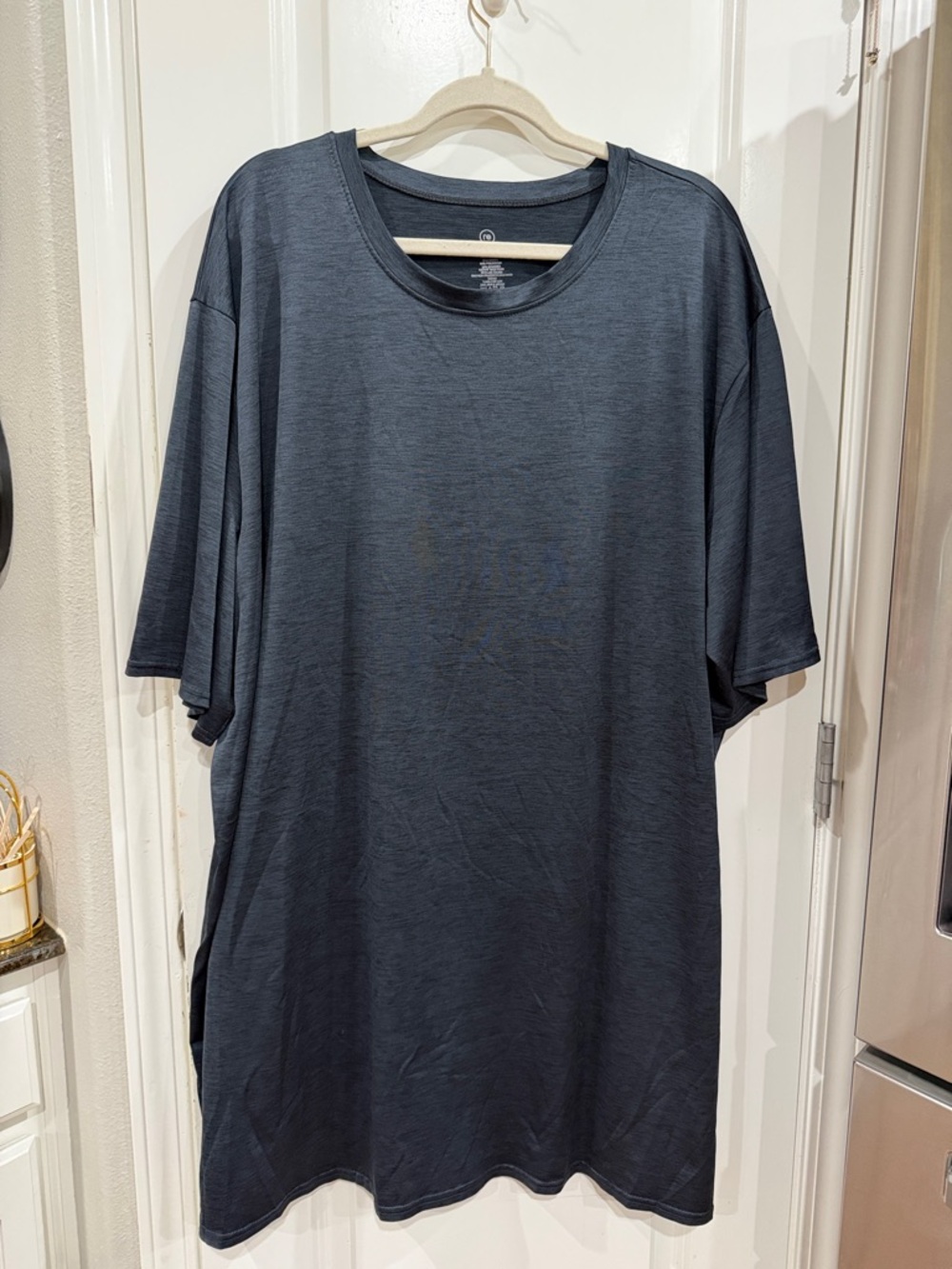 Men's Short Sleeve Crew Neck Tee - Dark Charcoal
